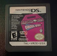 THQ Monster High: Ghoul Spirit Nintendo DS Cartridge Only E NTSC-U/C 2011