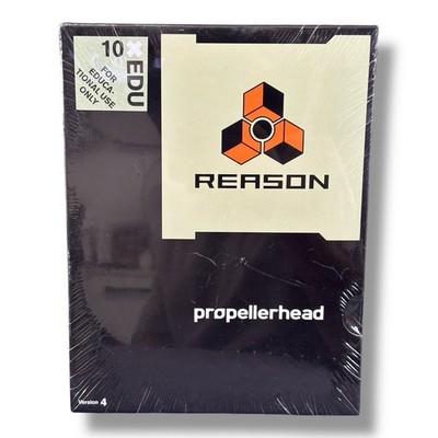 Propellerhead Reason V4 10 Site Education Lizenz BRANDNEU versiegelt