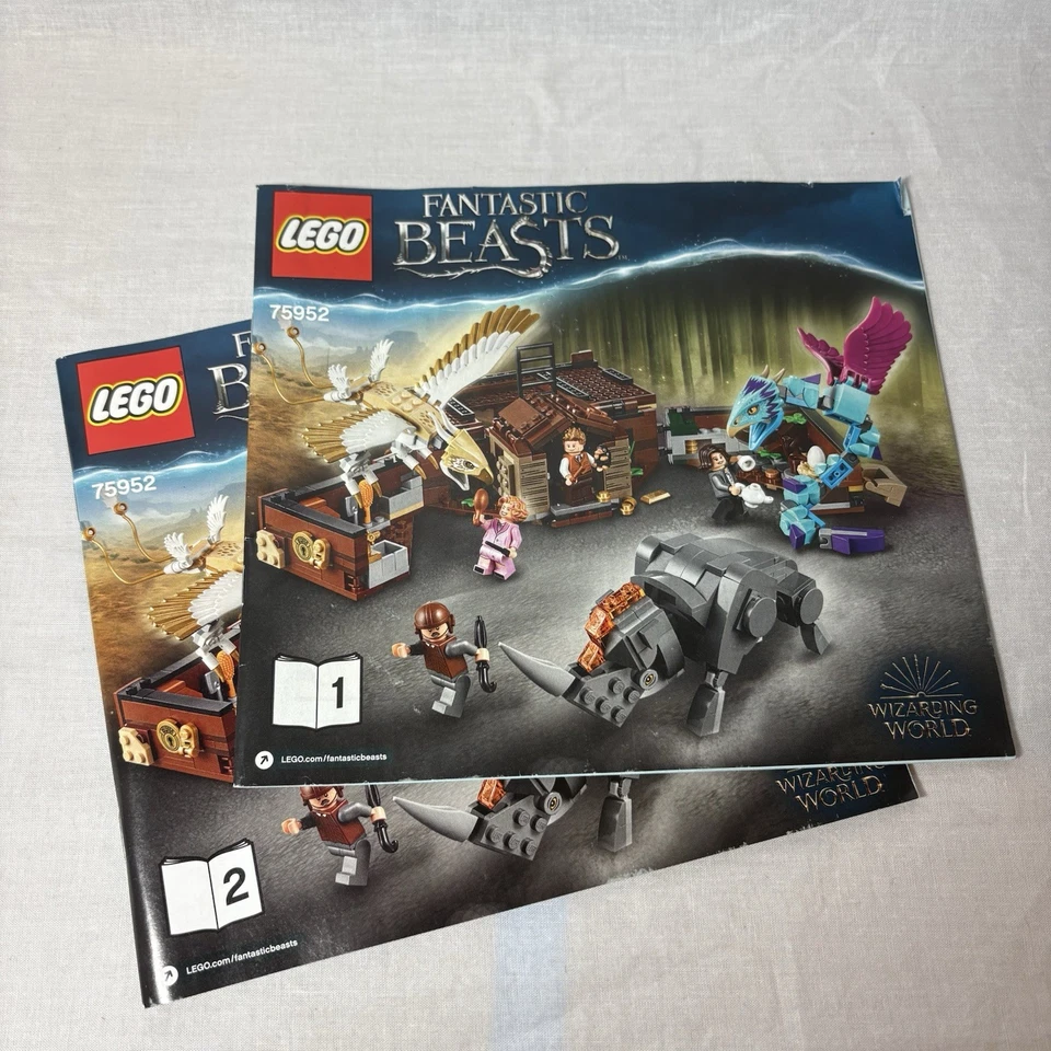 Lego Harry Potter 75952 Newt's Case волшебные существа - 100% с коробкой руководство и фигурки - Изображение 3 из 4