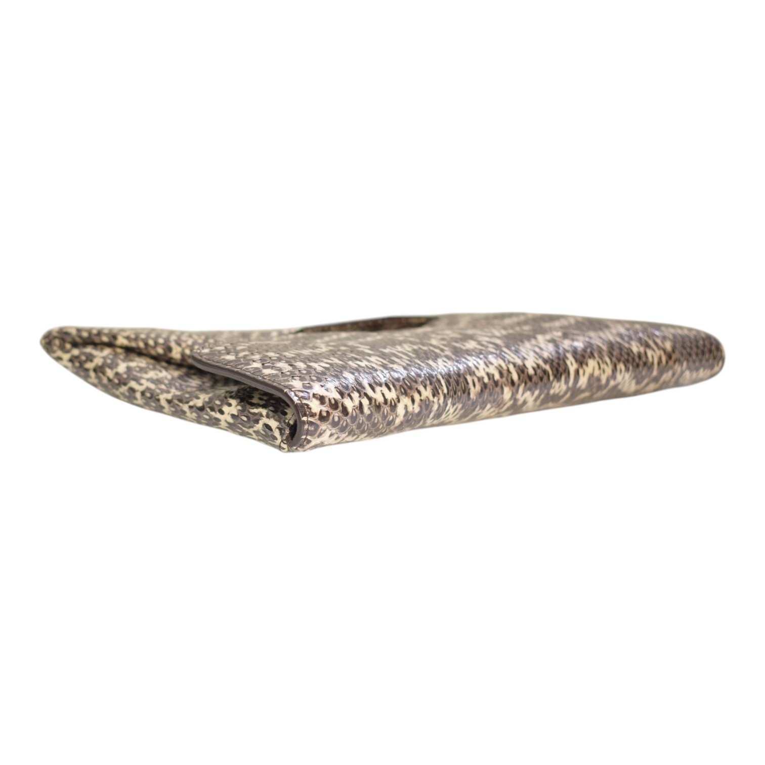 GIVENCHY Antigona Python Snake Embossed Leather Envelope Clutch Bag — image 5