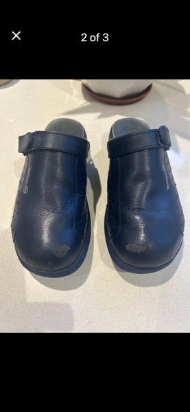 Nursing/Health/Work Leather Shoe/Clog