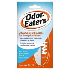 Odor Eaters Ultra Comfort Odour Destroying Deodorising comfort insoles UK