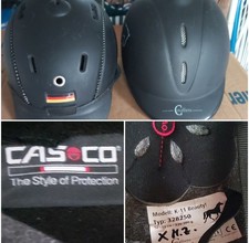 Casco Reithelm MISTRALL 2, Schwarz Modell K11