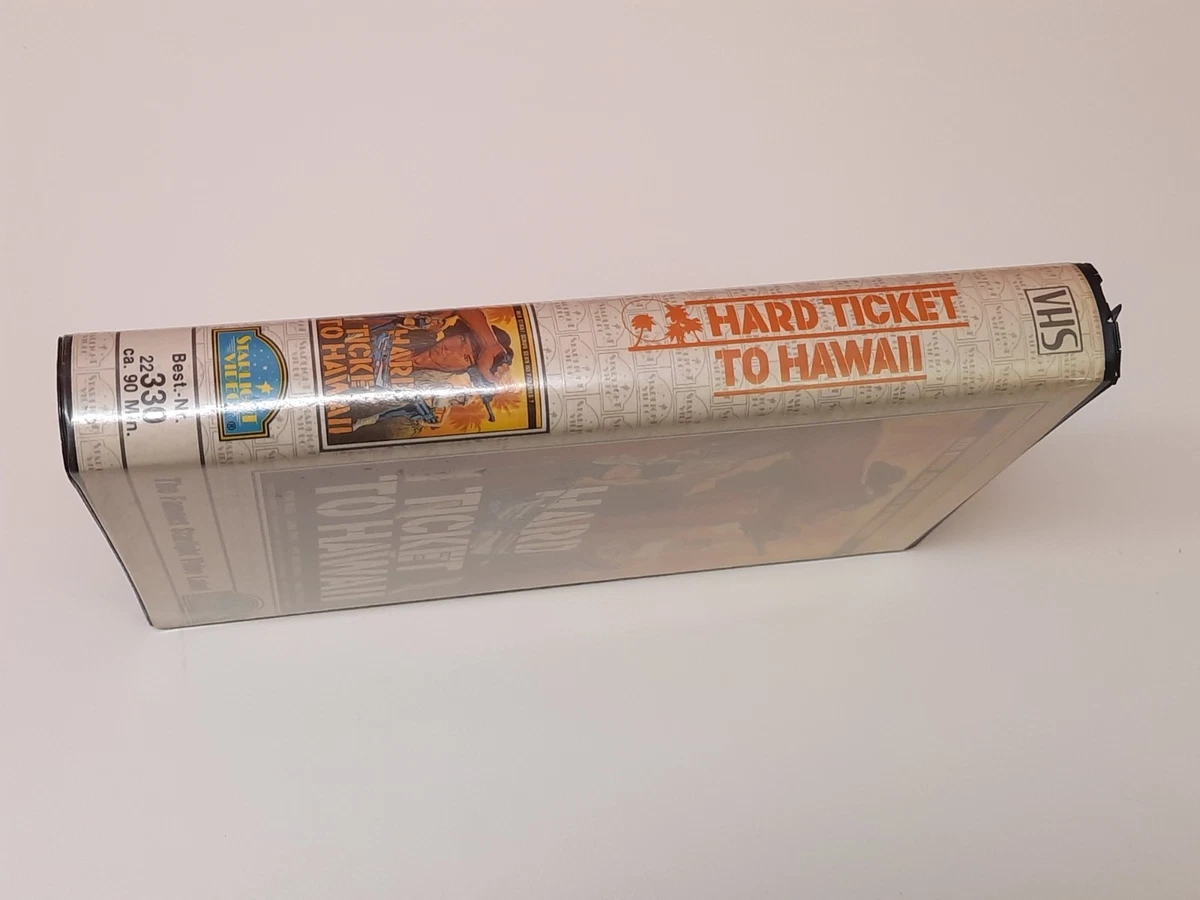 Hard Ticket To Hawaii 1987 Uncut VHS German PAL Video Großbox Andy Sidaris