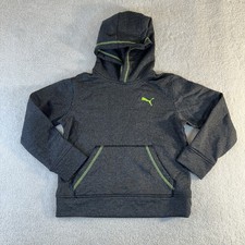 Puma Kids Lightweight Pullover Hoodie/Shirt Size Small 8 Gray