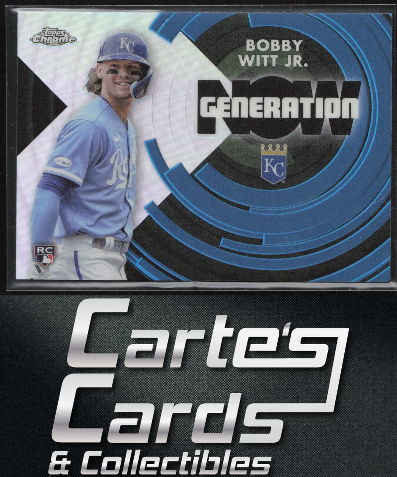 Bobby Witt Jr. 2022 Topps Update #GN-61 Generation Now Kansas City Royals