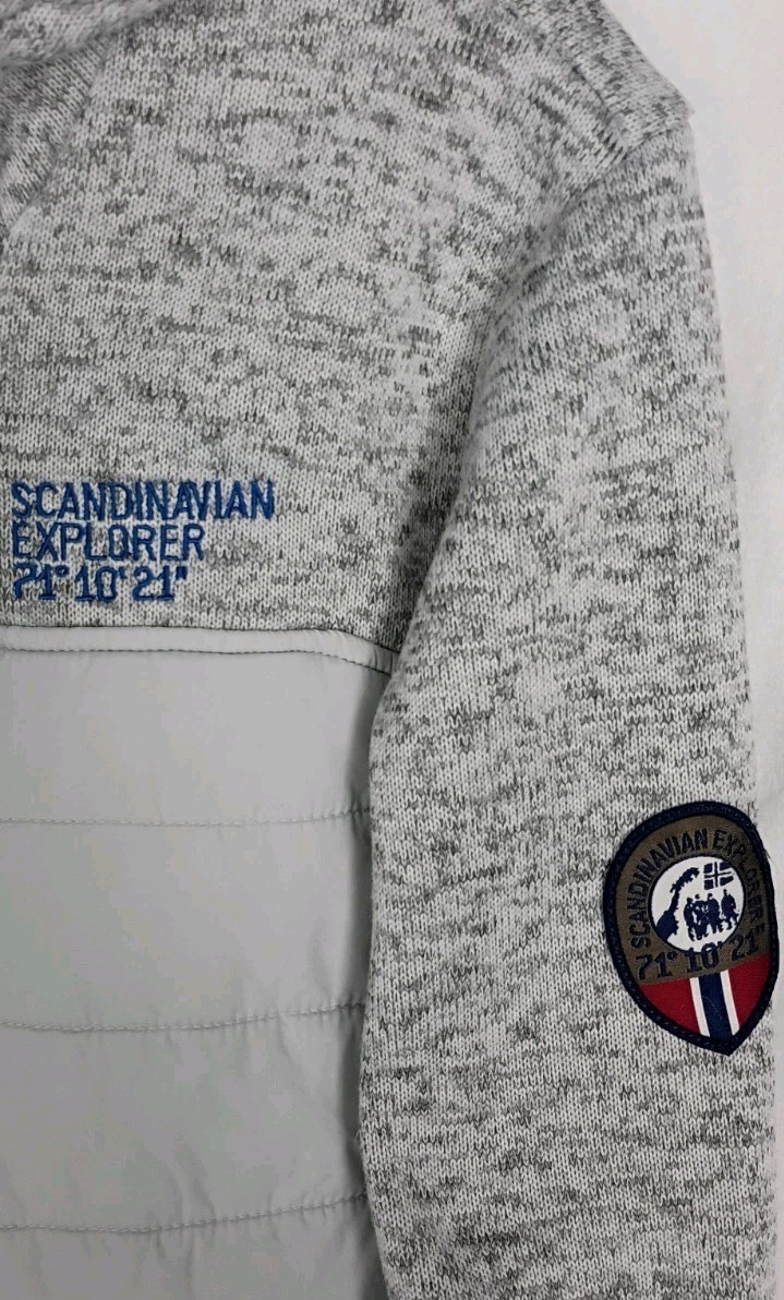 Scandinavian Explorer Combi Jacket Light Grey / G… - image 4