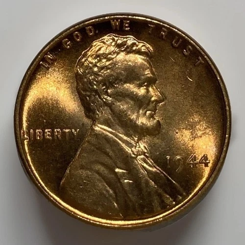 1944 Lincoln Wheat Cent/Penny. BU. Uncirculated.  Free S&H W/Tracking!!