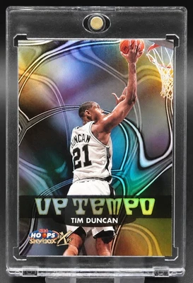 Tim Duncan Up Tempo Holo Foil Skybox 1999-00 4 of 15 UT - Bild 1 von 3