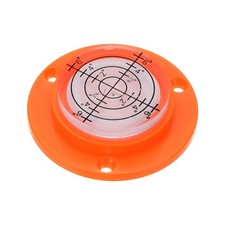 High Precision Horizontal Bubble Level 12x49mm Bull's-Eye Level, Orange