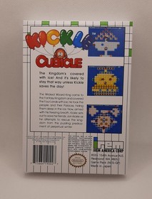 NES - Kickle Cubicle - Box Cover ONLY