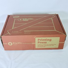 KiwiCo Eureka Printing Press Kit Parts Only Incomplete w/ Instruction Booklet