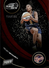 2025 Panini WNBA Player of the Day Kelsey Mitchell Indiana Fever #4 /199