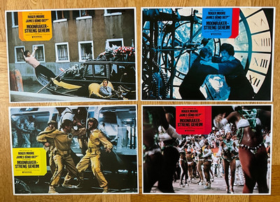 Moonraker - Streng geheim - James Bond 007 (12 Kinofotos '79) - Roger Moore