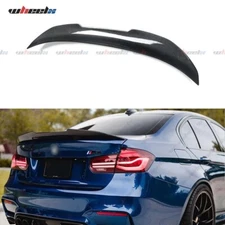 CARBON FIBER HIGHKICK PSM STYLE TRUNK SPOILER FOR 12-18 BMW F30 330I 335I F80 M3