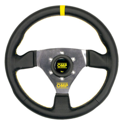 AUDI 80 / 90 / 100 86-94 OMP SMOOTH LEATHER 300mm TRECENTO STEERING WHEEL & BOSS