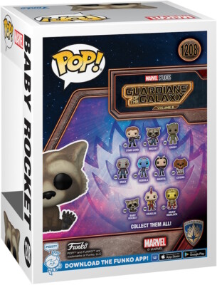 Guardians of the Galaxy Vol. 03 - Baby Rocket 1208 - Funko Pop