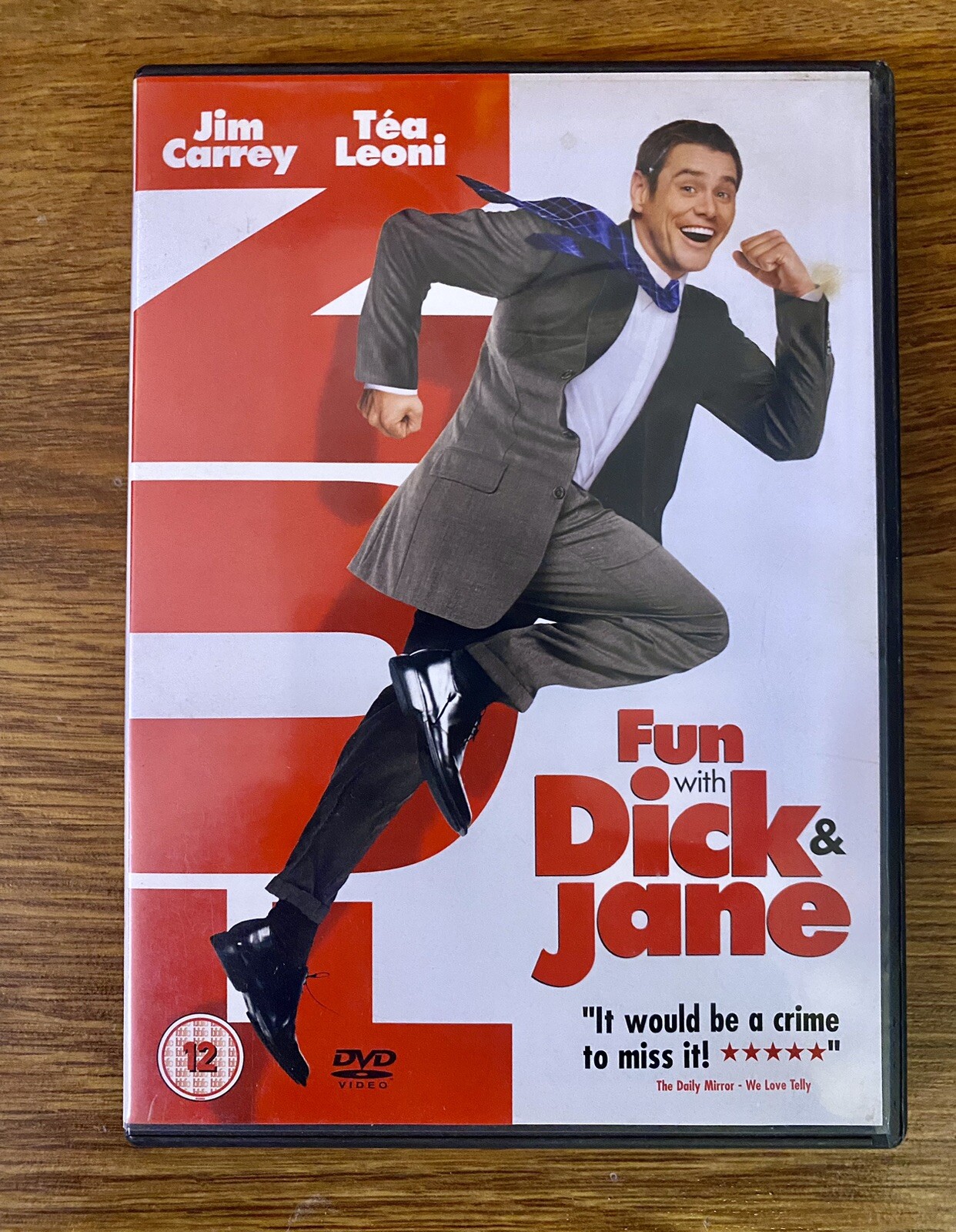 Fun With Dick And Jane DVD Video Movie 2010 Region 2 PAL UK Film Jim Carrey 12