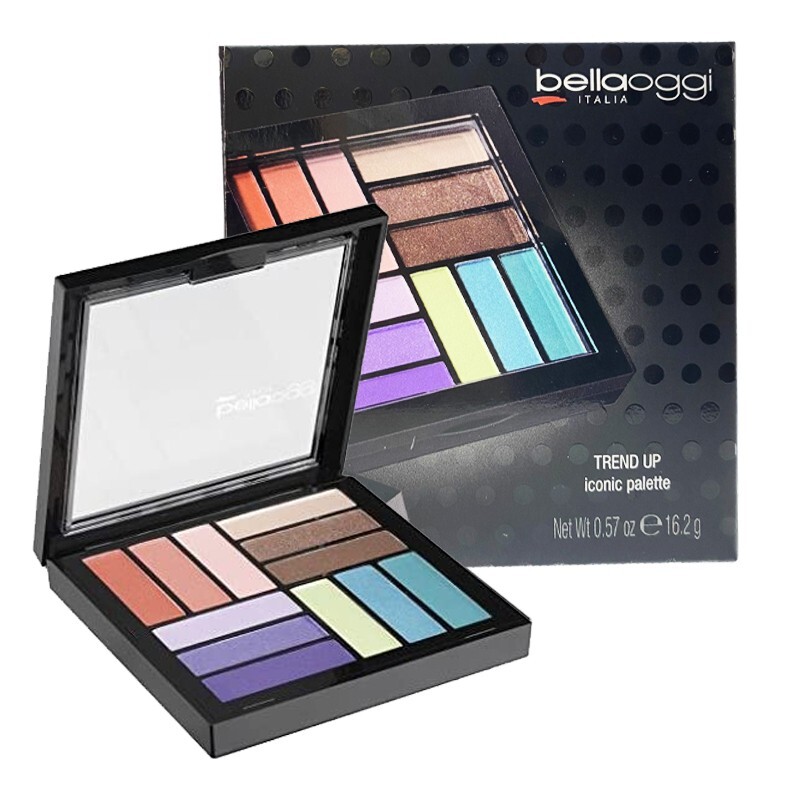 Cofanetto make-up BELLAOGGI Italia iconic palette Trend Up colori assortiti