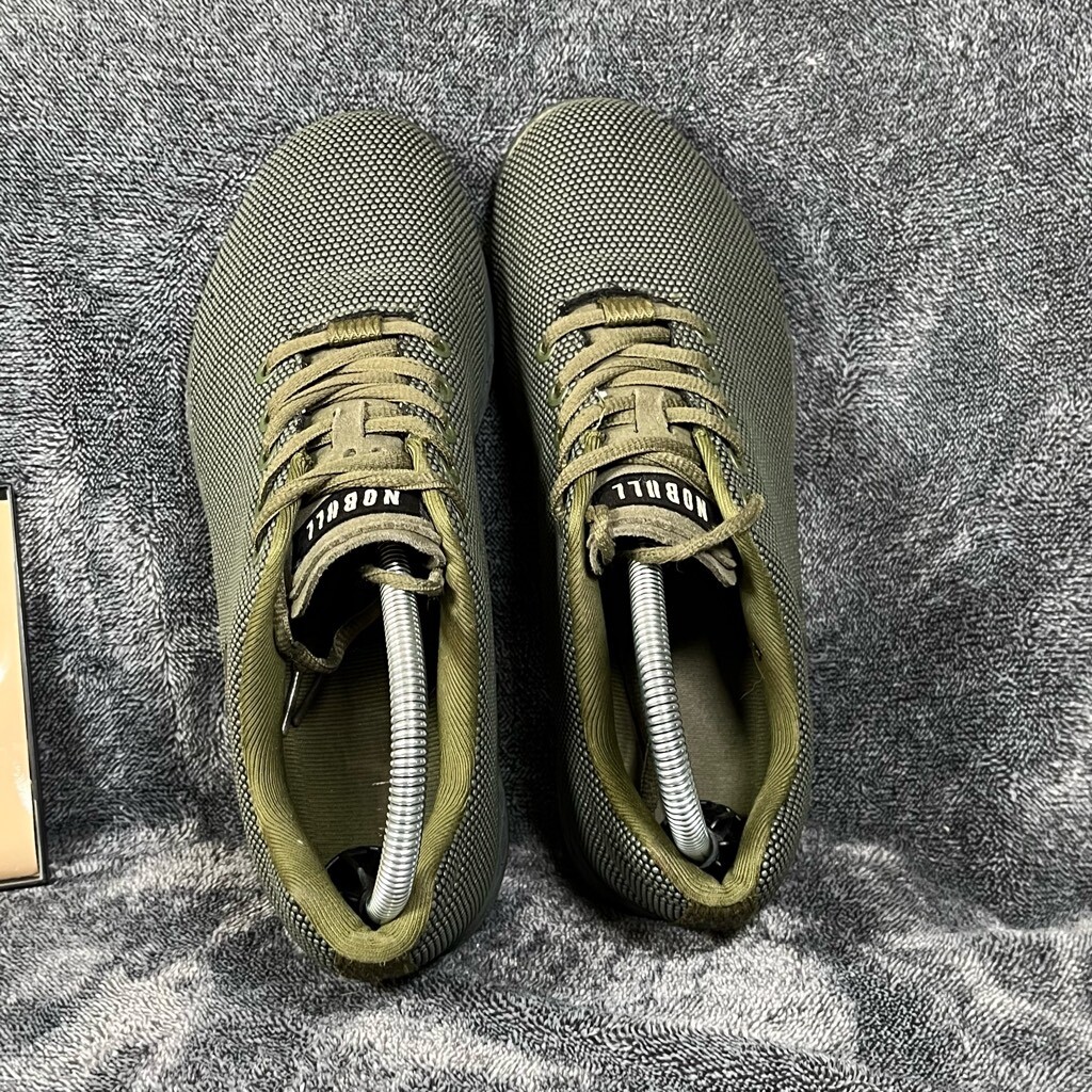 NoBull Olive Green Lace Up Trainers Sneakers Men Sz 8/ women  display picture 3