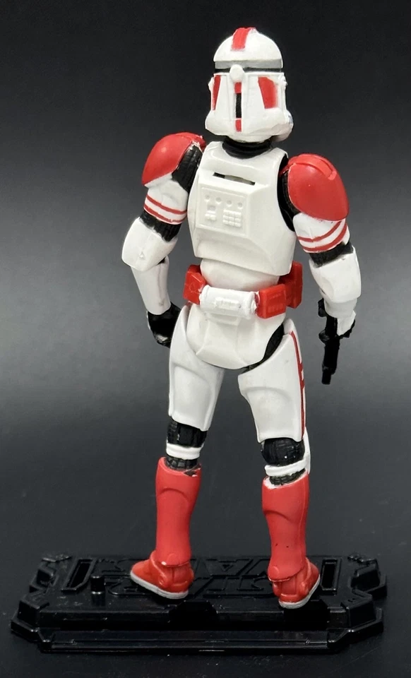 "Star Wars Shock Trooper 2007 casi completo 3,75"" 30 aniversario Clone Revenge" Foto 3 de 3
