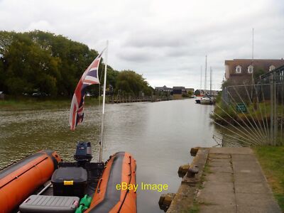 Photo 6x4 Faversham features [6] Faversham Creek, looking downriver.Fav c2021
