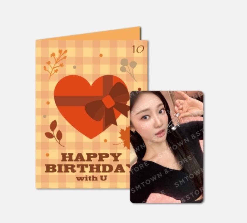 NINGNING aespa SMTOWN OFFICIAL MD 2023 ARTIST BIRTHDAY CARD +
