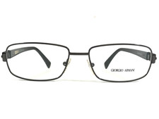 Giorgio Armani Eyeglasses Frames GA 714 V81 Black Gray Rectangular 54-16-140