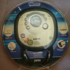 jWIN JX-CD313 Personal CD Player w/ Headphones New Sealed Vintage Walkman