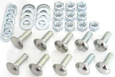 47-87 Chevygmc C10 Truck Premium Polished Stainless Front Rear Bumper Bolts