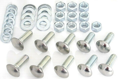 47-87 Chevy/GMC C10 Truck Premium Polished Stainless Front & Rear Bumper Bolts
