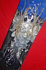 🔥 BURTON Shaun White Pro Model 151cm Snowboard "Donnie Darko" Made in VERMONT