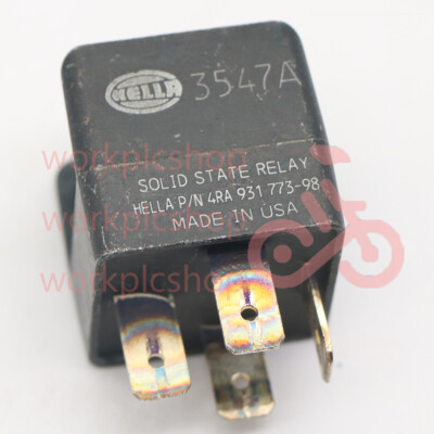 1PCS USED 4RA931773-98 HELLA Automotive Relay Solid State 4Pin LOW