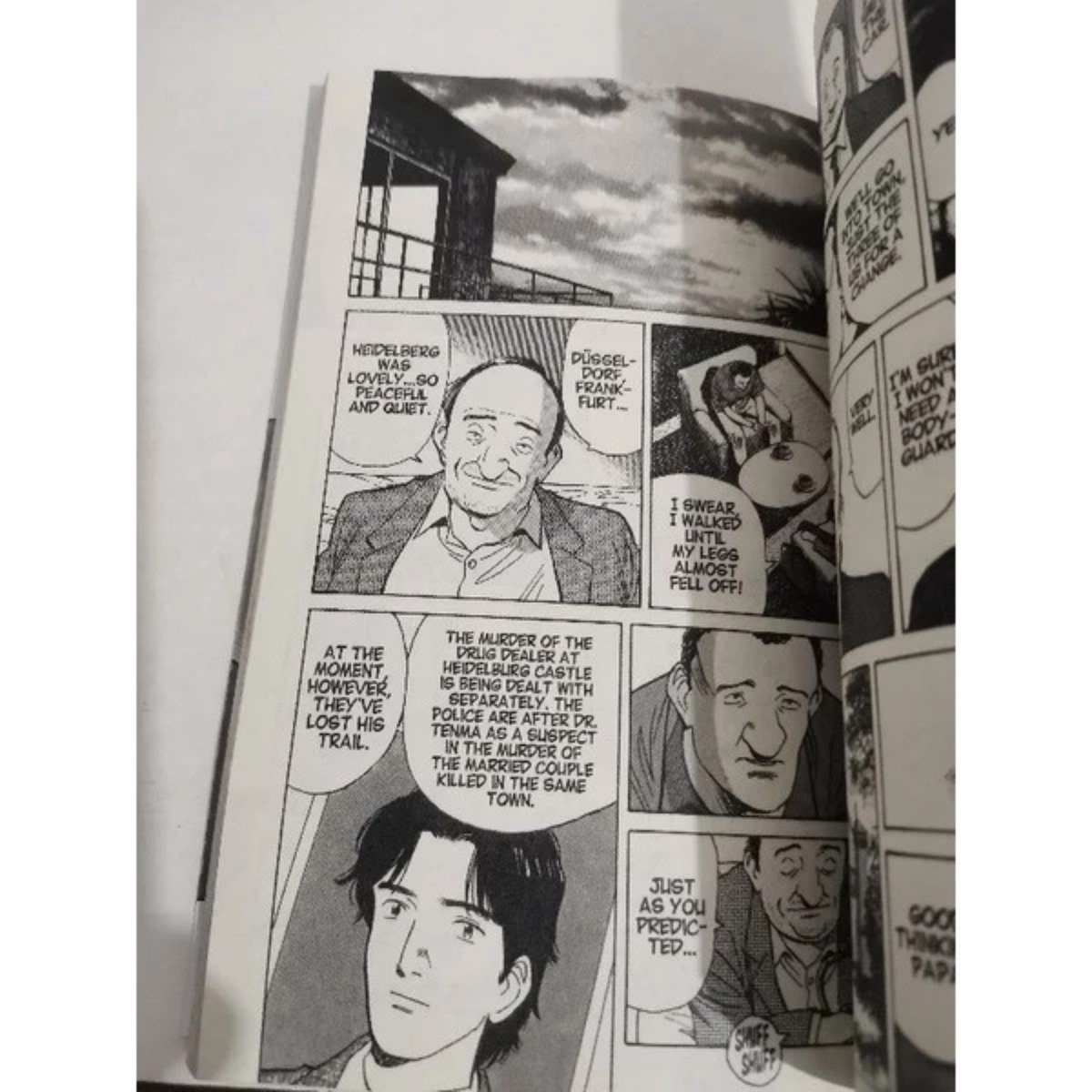 Monster 英語版　漫画　English Manga Monster Manga English Volume 1-18(END) Full Set by Naoki