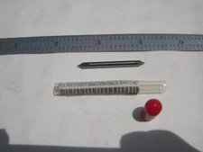 NEW MONSTER TOOL USA #0 X 60 DEGREE DOUBLE ENDED CARBIDE DRILL & COUNTERSINK