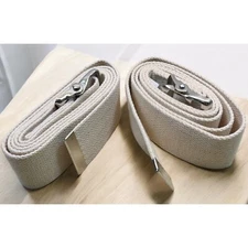 Primo Heavy-Duty Gait Transfer Belt Lot of 2 with Metal Buckle Made in USA