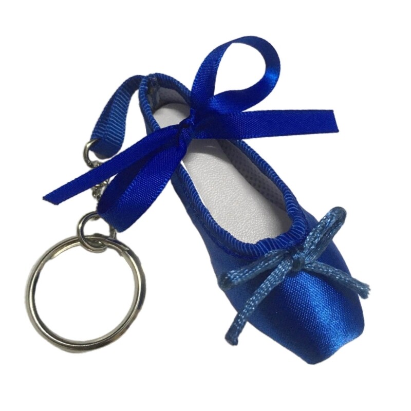 Lovely Ballet Shoe Keyring Stylish Pendant Keychains Ballet Shoe