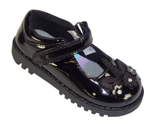 black patent childrens shoes