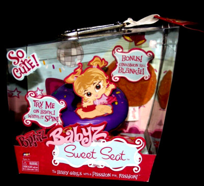 Baby Bratz Sweet Seat Donut Chair that Spins w/Bonus Cinnamon Blankie