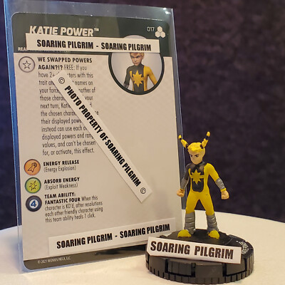 KATIE POWER - 017 COMMON - Future Foundation Heroclix Set #17