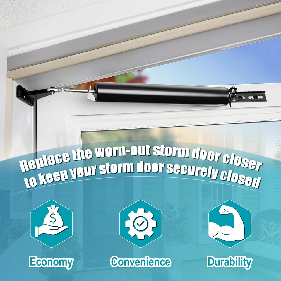 Storm Door Closer Parts for Andersen/Emco/Larson/40201/Pella, with