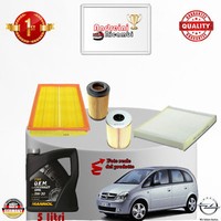 Inspektionskit Filter + ÖL Xopel Meriva A 1.7 Cdti 74KW 100CV Von 2008-> 2010