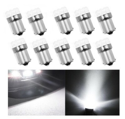 2 Ampoules LED P13W 18 LED SMD - Blanc Xenon 6000K - Feux De Jour 12V