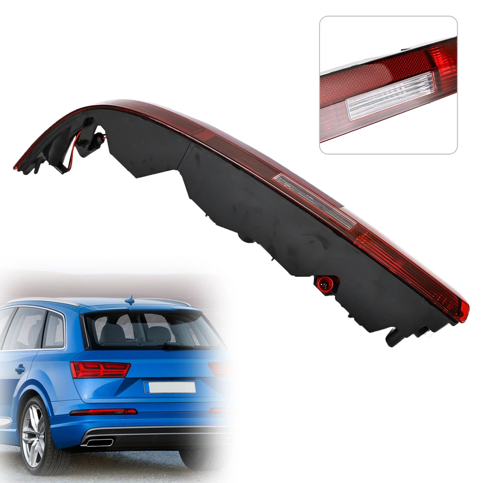 Left Rear Bumper Tail Lamp Fog Lamp Assembly 4M0945095A For AUDI Q7 2016-2023 U Foto 3 de 4