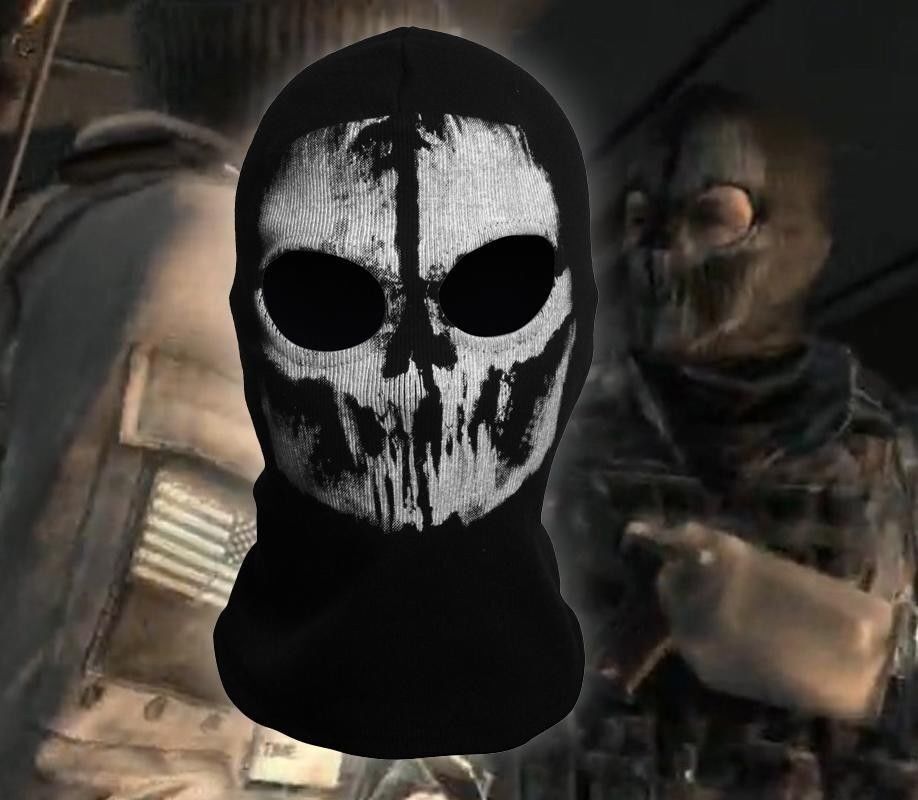 Call of Duty 10 COD Skull Full Mask Ski Skateboard Hood | eBay