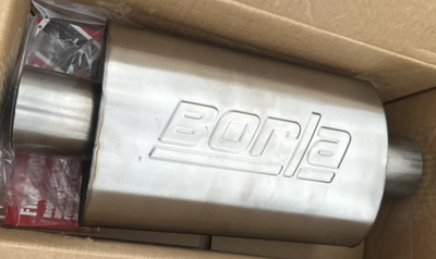マフラー 192WIDT-AC01 EVASION / MUFFLER. ACRYLIC Borla T-304 Stainless XR-1 3