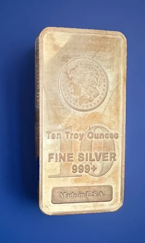 10 Troy Ounce Silver Bar