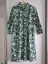 Betty & Co Hemdblusenkleid 36 grün/weiß/sch...