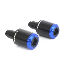 ATOM Blue Aluminum Bar Ends For YZF R125 19 18 17 16 15 14 13 12 11 10-08