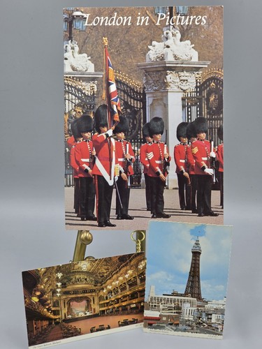 Vintage London In Pictures Souvenir Travel Booklet British Postcards UK England